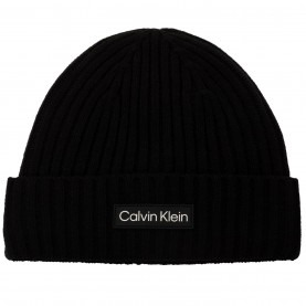 шапка,плажни,шапки,ученически,шапки,ръкавици,и,шалове,calvin,klein,golf,g,knit,beanie,sn00,black