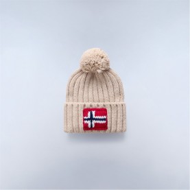 Шапка Napapijri Beanie Hat Adults - Beige Dimity шапка,всички,шапки,зимни,аксесоари,промоция,на,зимни,облекла,плажни,шапки,аксесоари,на,разпродажба,мъжки,шапки,и,ръкавици,napapijri,beanie,hat,adults,beige