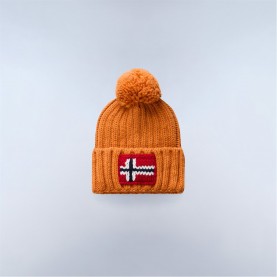Шапка Napapijri Beanie Hat Adults - Orange Pumpkin шапка,всички,шапки,зимни,аксесоари,промоция,на,зимни,облекла,плажни,шапки,аксесоари,на,разпродажба,мъжки,шапки,и,ръкавици,napapijri,beanie,hat,adults,orang