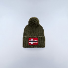 Шапка Napapijri Beanie Hat Adults - Tea Leaf шапка,всички,шапки,зимни,аксесоари,промоция,на,зимни,облекла,плажни,шапки,аксесоари,на,разпродажба,мъжки,шапки,и,ръкавици,napapijri,beanie,hat,adults,tea,l