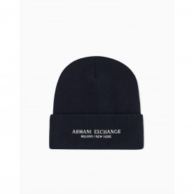 Шапка Armani Exchange Mens Beanie - Navy шапка,всички,шапки,зимни,аксесоари,мъжки,шапки,и,ръкавици,аксесоари,на,разпродажба,armani,exchange,men,s,beanie,navy