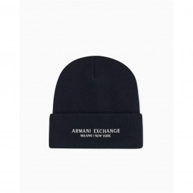 Шапка Armani Exchange Armani Exchange Beanie Hat - Navy шапка,всички,шапки,зимни,аксесоари,промоция,на,зимни,облекла,плажни,шапки,мъжки,шапки,и,ръкавици,armani,exchange,armani,exchange,beanie,hat,navy