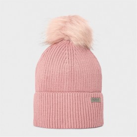 Шапка Barbour International Mallory Pom Beanie - Raspberry шапка,всички,шапки,зимни,аксесоари,плажни,шапки,аксесоари,на,разпродажба,barbour,international,mallory,pom,beanie,raspberry