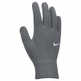 Юношески ръкавици Nike Youth Swoosh Knit Gloves - Grey/White юношески,ръкавици,зимни,аксесоари,ученически,шапки,ръкавици,и,шалове,nike,youth,swoosh,knit,gloves,grey,white