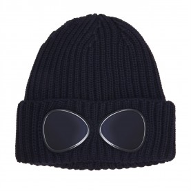 Шапка CP COMPANY Boys' Goggle Beanie - Navy 888 шапка,всички,шапки,зимни,аксесоари,плажни,шапки,аксесоари,на,разпродажба,cp,company,boys',goggle,beanie,navy,888