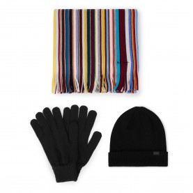 Мъжка шапка Paul Smith PS MEN GIFTSET HAT GLV SR - BLACK мъжка,шапка,всички,шапки,paul,smith,ps,men,giftset,hat,glv,sr,black