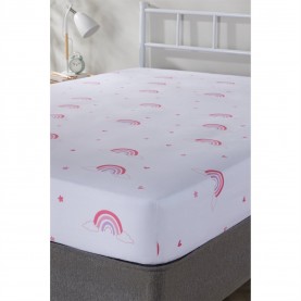 спално,бельо,и,комплекти,studio,unicorn,rainbows,kids,fitted,sheet,none