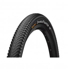 Continental Double Fighter III 29 Tyre - Black continental,double,fighter,iii,29,tyre,black