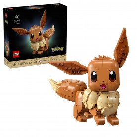 LEGO Pokemon Eevee Figure Building Set for Adults 72151 - Eevee игри,и,технологии,игри,и,технологии,всички,игри,и,играчки,lego,pokemon,eevee,figure,building,set,for,adults,72151,eevee
