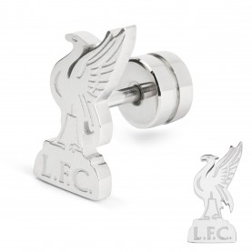 Team Officially Licensed Stainless Steel Earring - Single - Liverpool FC футбол,футболни,аксесоари,team,officially,licensed,stainless,steel,earring,single,liverpool,fc