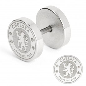 Team Officially Licensed Stainless Steel Earring - Single - Chelsea FC футбол,футболни,аксесоари,team,officially,licensed,stainless,steel,earring,single,chelsea,fc