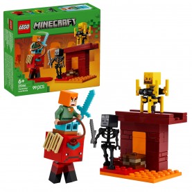 игри,и,технологии,всички,игри,и,играчки,lego,lego,minecraft,the,nether,lava,battle,set,21266,minecraft