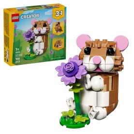 LEGO Creator 3in1 Cute Hamster with a Flower Toy 31376 - TBC игри,и,технологии,всички,игри,и,играчки,lego,creator,3in1,cute,hamster,with,a,flower,toy,31376,tbc
