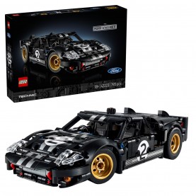 игри,и,технологии,всички,игри,и,играчки,lego,technic,1966,ford,gt40,mkii,race,car,model,kit,42223,tbc