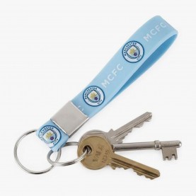 Ключодържател Team Officially Licensed Silicone Keyring - Man City FC ключодържател,футбол,футболни,аксесоари,team,officially,licensed,silicone,keyring,man,city,fc