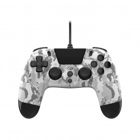 игри,и,технологии,gioteck,vx,4+,wired,ps4,controller,white,camo,merchandise
