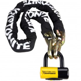 велосипедни,светлини,и,катинари,kryptonite,new,york,fahgettaboudit,bicycle,chain,lock,black,yellow