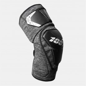 100 Percent Fortis Knee 99 - Heather Grey 100,percent,fortis,knee,99,heather,grey