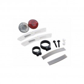 Cateye Cycling Reflector Set - Black cateye,cycling,reflector,set,black