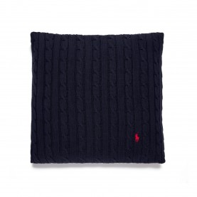 Ralph Lauren Home RL Cable Knit Cushion - Navy ralph,lauren,home,rl,cable,knit,cushion,navy