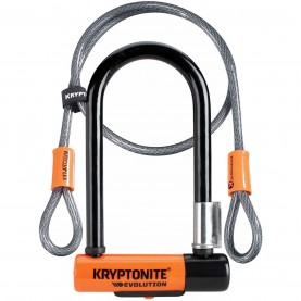 велосипедни,светлини,и,катинари,kryptonite,evolution,mini,7,d,lock,with,kryptoflex,cable,sold,secure,gold,black,orange