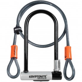 велосипедни,светлини,и,катинари,kryptonite,kryptolok,d,lock,with,kryptoflex,cable,sold,secure,gold,black,silver