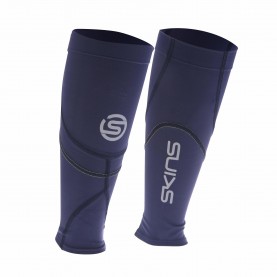 Skins Mens Calf Compression Sleeves - Navy аксесоари,за,бягане,skins,men,s,calf,compression,sleeves,navy