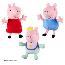 Peppa Pig PLUSH COLLECTABLES (3 ASST) - Plush Asst peppa,pig,plush,collectables,3,asst,plush,asst