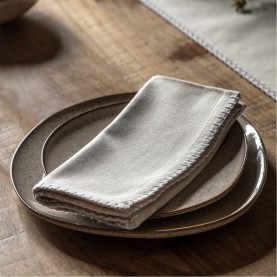 gallery,linen,effect,napkin,(4pk),beige