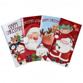 The Spirit Of Christmas 4pk Money Wallet 54 - Xmas the,spirit,of,christmas,4pk,money,wallet,54,xmas