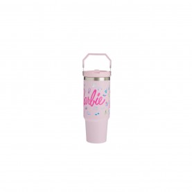Character HOX Licensed Character Bradley 30oz Travel Cup - Barbie куфари,пътни,принадлежности,бутилки,за,вода,почистване,и,защита,бутилки,и,съдове,за,вода,character,hox,licensed,character,bradley,30oz,travel,cup,barbie