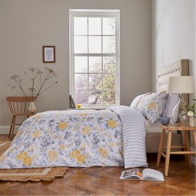 Fable Mandarin Floral Duvet Cover Set - China Blue аксесоари,на,разпродажба,fable,mandarin,floral,duvet,cover,set,china,blue