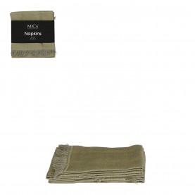 аксесоари,на,разпродажба,mica,villia,napkin,4,pieces,green