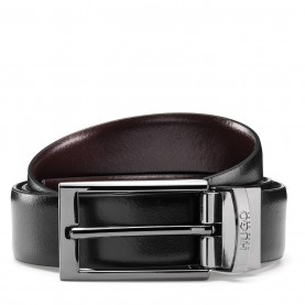 Мъжки колан Hugo Elvio-U 10187984 01 Leather Belt Mens - Black мъжки,колан,колани,аксесоари,на,разпродажба,hugo,elvio,u,10187984,01,leather,belt,mens,black