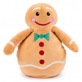 Zappi Co Zappi Co Gingerbread Man Soft Toy 25cm - Brown подаръци,и,играчки,игри,и,технологии,игри,и,технологии,всички,игри,и,играчки,аксесоари,на,разпродажба,zappi,co,zappi,co,gingerbread,man,soft,toy,25cm,brown