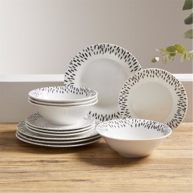 аксесоари,за,кухня,biba,piece,spot,porcelain,dinner,set,white