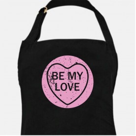 Linea Linea Printed Valentines Apron - Be My Love Solid linea,linea,printed,valentines,apron,be,my,love,solid