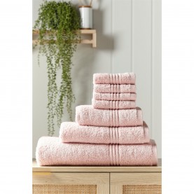 Homelife Egyptian Cotton Face Cloths 4 Pack - Blush Pink хавлии,аксесоари,за,баня,плажни,кърпи,плувни,аксесоари,homelife,egyptian,cotton,face,cloths,4,pack,blush,pink