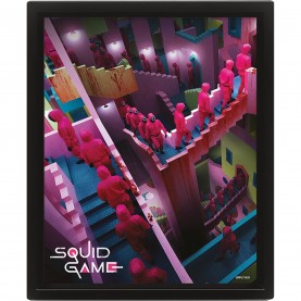 домашни,потреби,направи,си,сам,аксесоари,на,разпродажба,squid,game,g,framed,3d,prnt,99,red