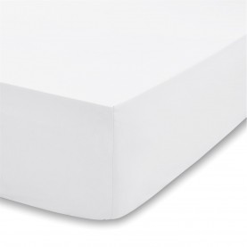 Jack Wills 200 Thread Count White Cotton Fitted Sheet - White спално,бельо,и,комплекти,jack,wills,200,thread,count,white,cotton,fitted,sheet,white