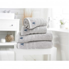 хавлиена,кърпа,хавлии,lobster,creek,lc,logo,towel,00,silver