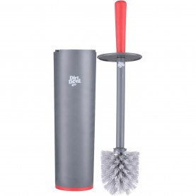Dirt Devil Toilet Brush with Holder - Grey аксесоари,за,баня,dirt,devil,toilet,brush,with,holder,grey