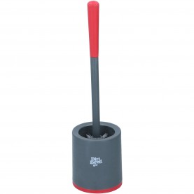 Dirt Devil Toilet Brush with Holder - Grey dirt,devil,toilet,brush,with,holder,grey