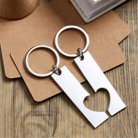 ключодържател,подаръци,и,играчки,аксесоари,на,разпродажба,studio,silver,keyring,2,hearts,multi