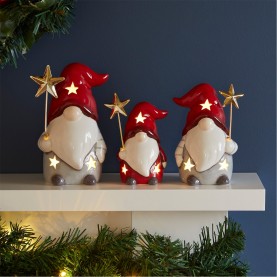 коледни,опаковки,и,декорации,the,spirit,of,christmas,3pk,led,gonk,54,red,one,size,red