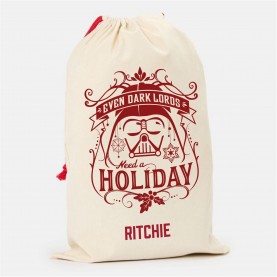 The Spirit Of Christmas Personalised Christmas Disney Character Sack - Star Wars Darth Vader мъжки,стоки,с,аним.,герои,the,spirit,of,christmas,personalised,christmas,disney,character,sack,star,wars,darth,vader