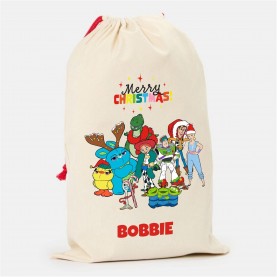 The Spirit Of Christmas Personalised Christmas Disney Character Sack - Toy Story мъжки,стоки,с,аним.,герои,the,spirit,of,christmas,personalised,christmas,disney,character,sack,toy,story