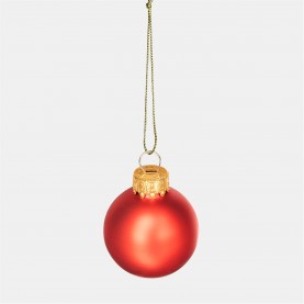 коледни,опаковки,и,декорации,the,spirit,of,christmas,12pk,35mm,glass,bauble,99,one,size,matt,red