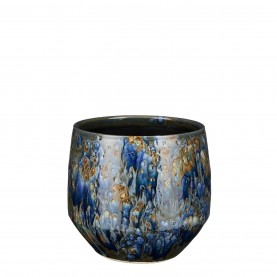 градина,/,на,открито,аксесоари,на,разпродажба,mica,harris,pot,round,blue