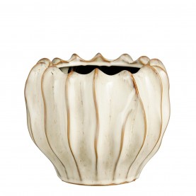 градина,/,на,открито,аксесоари,на,разпродажба,mica,thom,pot,round,white